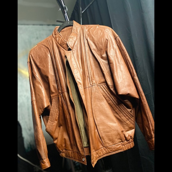 Jackets & Blazers - Vintage 80’s Leather Jacket